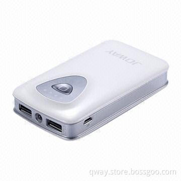 7,000mAh Power Bank with CE, RoHS and FCC Marks